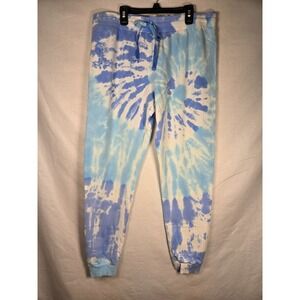 Spiritual Gangster Tie Dye Joggers Sweatpants Large